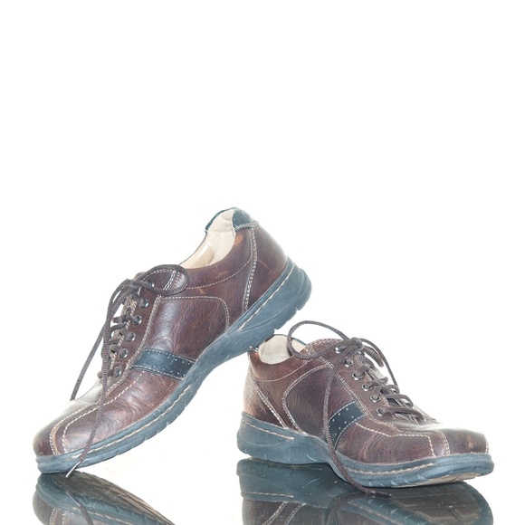 Mens 7.5 BASS WATSON Leather Casual Dress Oxfords main image 10